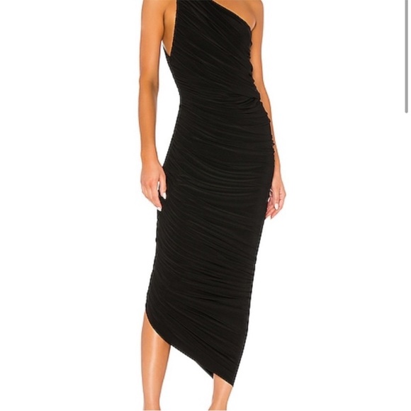 Norma Kamali Diana Rouched Gown Sex and City Large - Picture 4 of 6